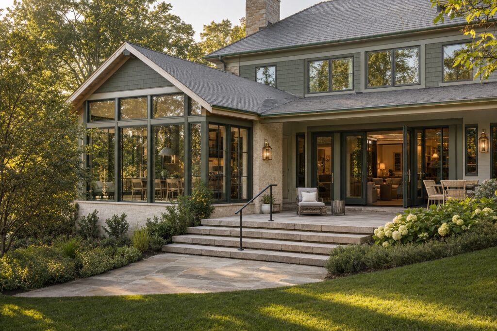 Custom home in Arlington, VA by Valor Builder