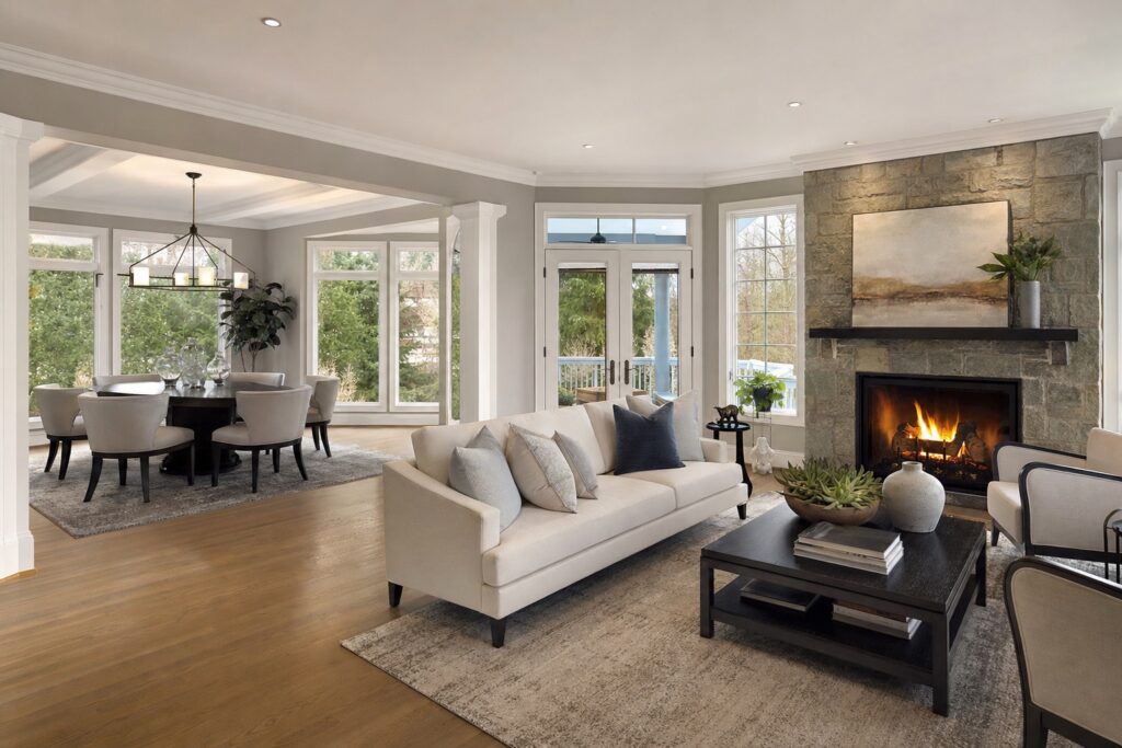 Completed home remodel in Arlington, VA by Valor Builder