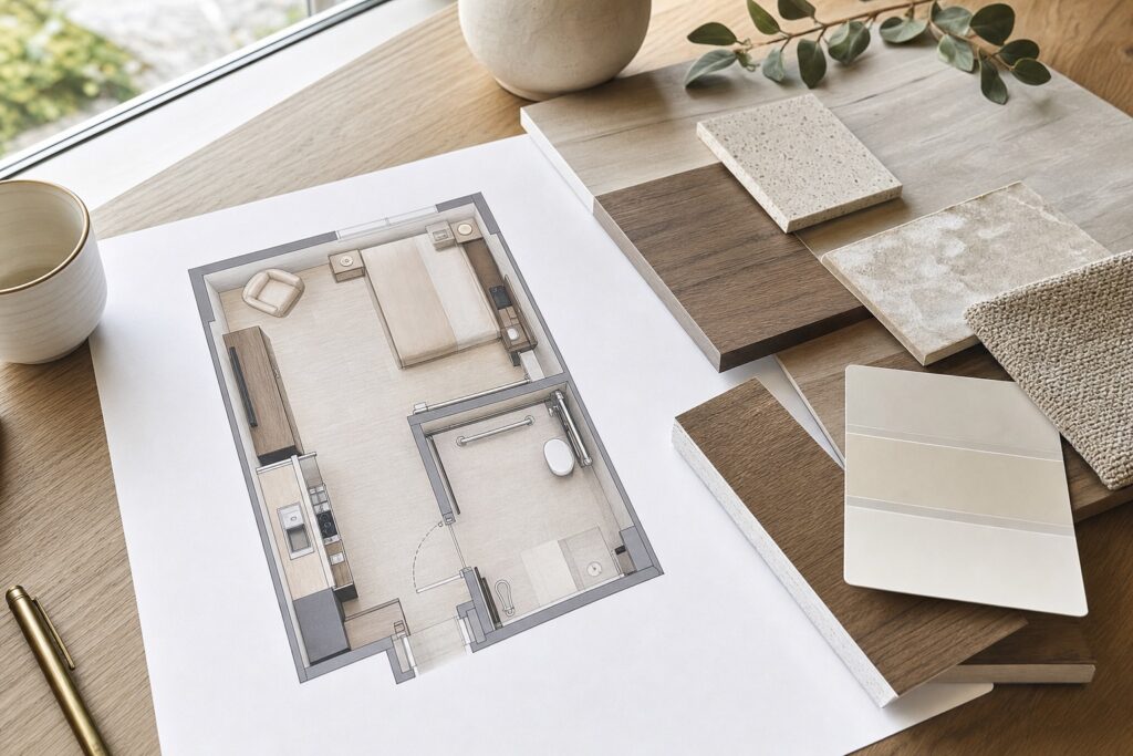 In-law suite addition design and planning in Fairfax, VA — Valor Builder
