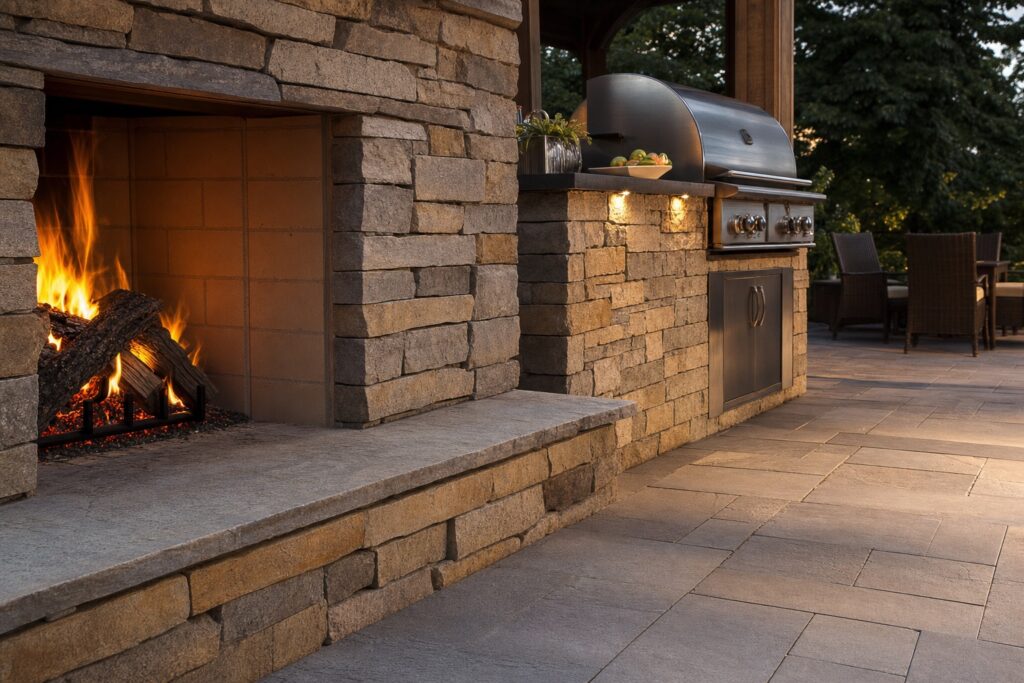 Outdoor living space craftsmanship detail in Vienna, VA — Valor Builder