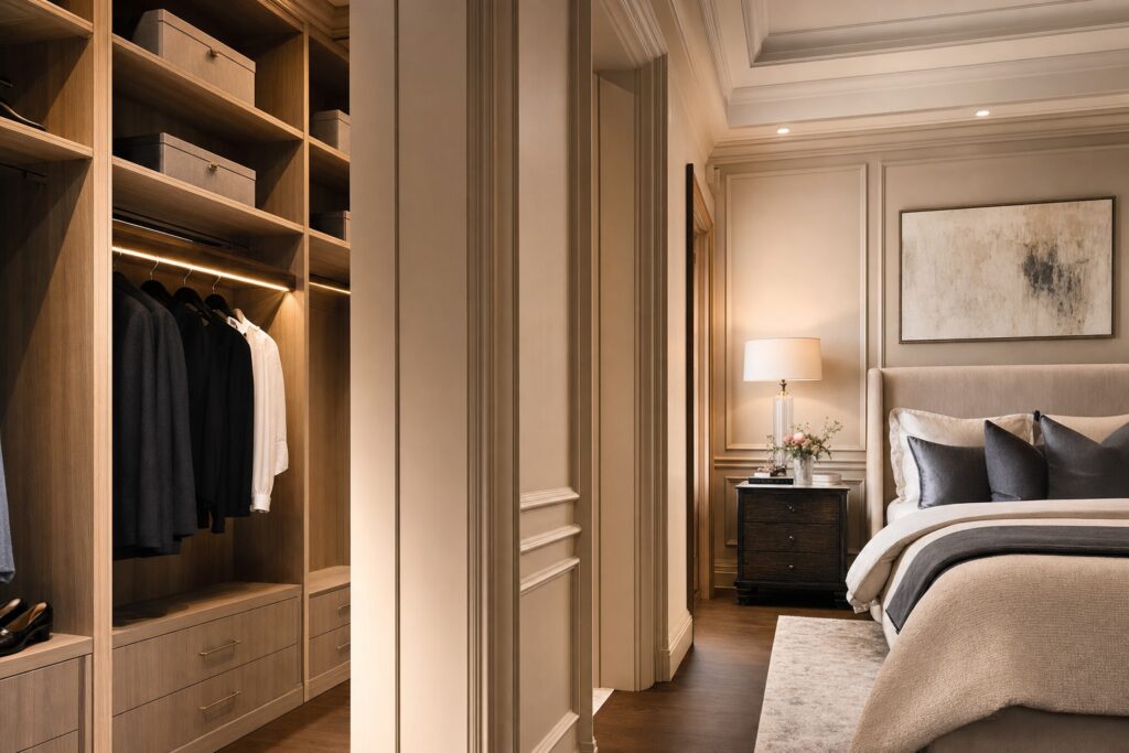 Primary suite addition craftsmanship detail in Reston, VA — Valor Builder