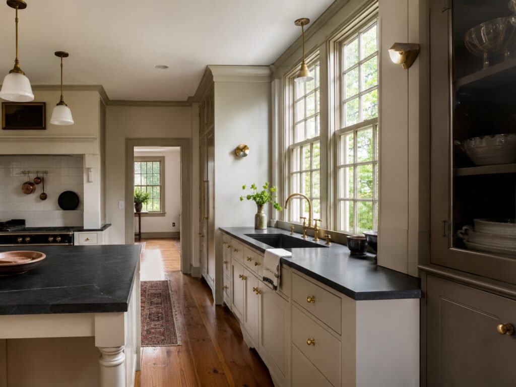 Period-sensitive kitchen remodel in a historic Leesburg home