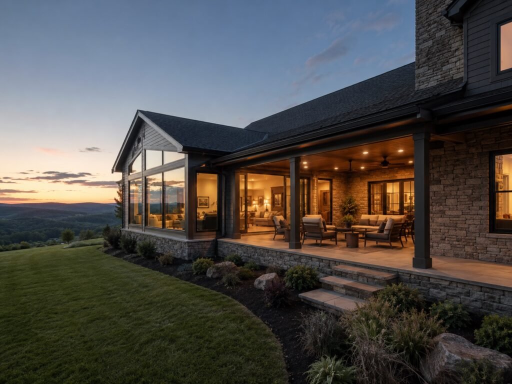 Valley home addition near Middletown