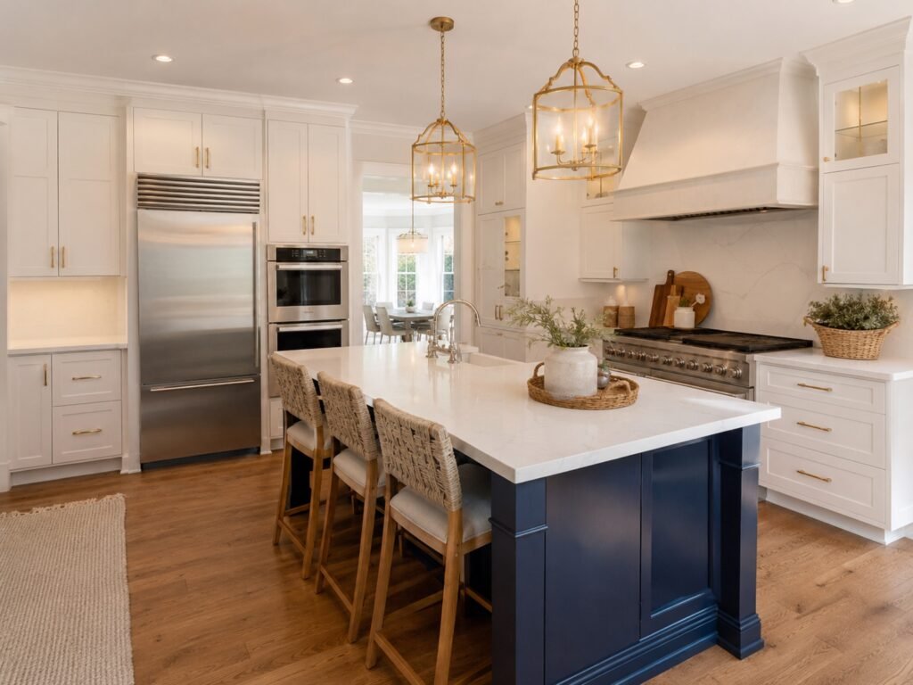 Luxury kitchen remodel in a City of Winchester home