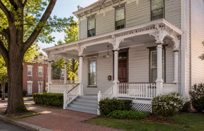 Restored late-19th-century home in Old Town Fairfax