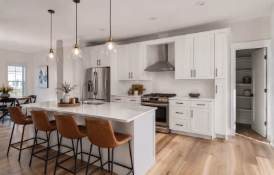 Modernized kitchen in a Stephens City home