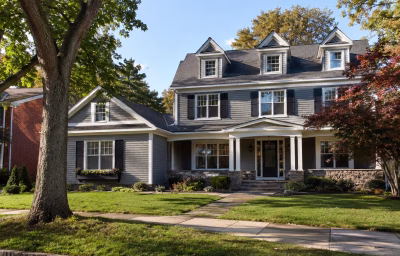 Vienna rancher with a full second-story addition
